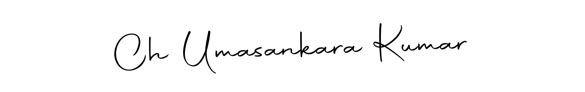 Make a beautiful signature design for name Ch Umasankara Kumar. Use this online signature maker to create a handwritten signature for free. Ch Umasankara Kumar signature style 10 images and pictures png
