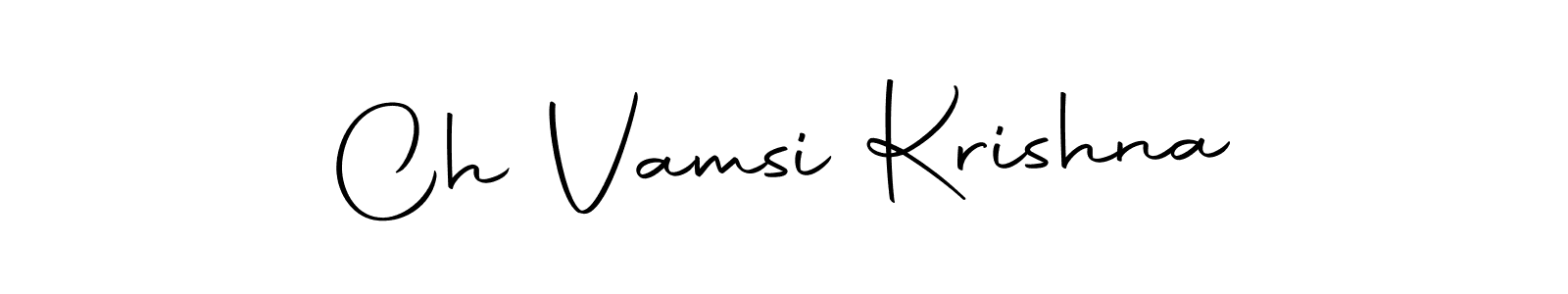 Also we have Ch Vamsi Krishna name is the best signature style. Create professional handwritten signature collection using Autography-DOLnW autograph style. Ch Vamsi Krishna signature style 10 images and pictures png
