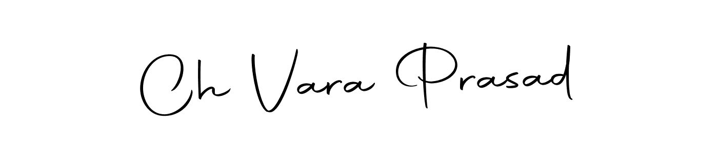 You can use this online signature creator to create a handwritten signature for the name Ch Vara Prasad. This is the best online autograph maker. Ch Vara Prasad signature style 10 images and pictures png