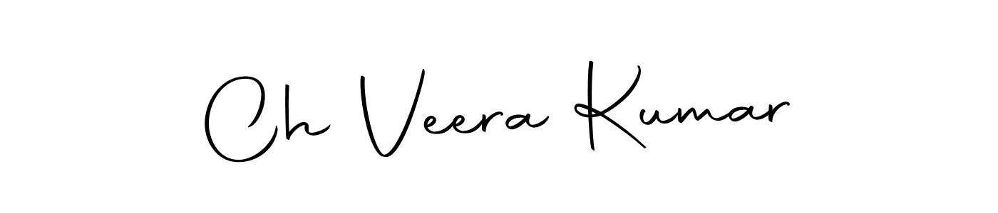 Ch Veera Kumar stylish signature style. Best Handwritten Sign (Autography-DOLnW) for my name. Handwritten Signature Collection Ideas for my name Ch Veera Kumar. Ch Veera Kumar signature style 10 images and pictures png