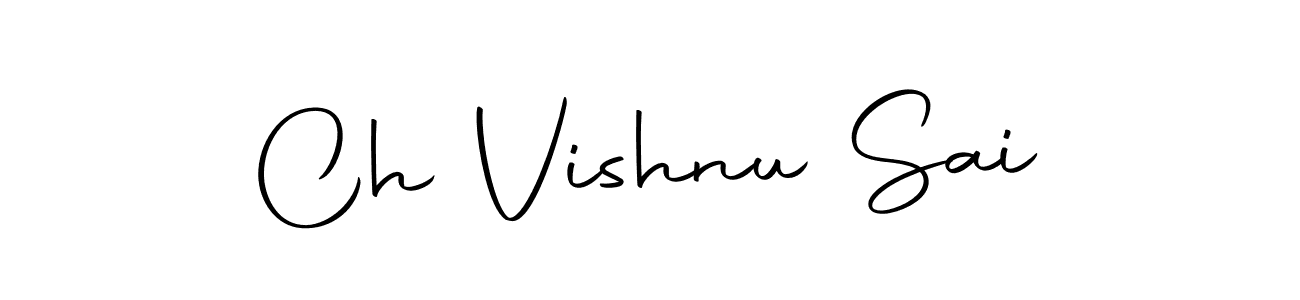 Also You can easily find your signature by using the search form. We will create Ch Vishnu Sai name handwritten signature images for you free of cost using Autography-DOLnW sign style. Ch Vishnu Sai signature style 10 images and pictures png