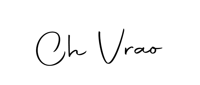 Use a signature maker to create a handwritten signature online. With this signature software, you can design (Autography-DOLnW) your own signature for name Ch Vrao. Ch Vrao signature style 10 images and pictures png