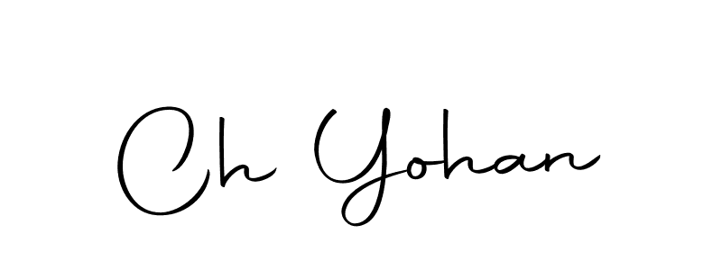 Make a short Ch Yohan signature style. Manage your documents anywhere anytime using Autography-DOLnW. Create and add eSignatures, submit forms, share and send files easily. Ch Yohan signature style 10 images and pictures png