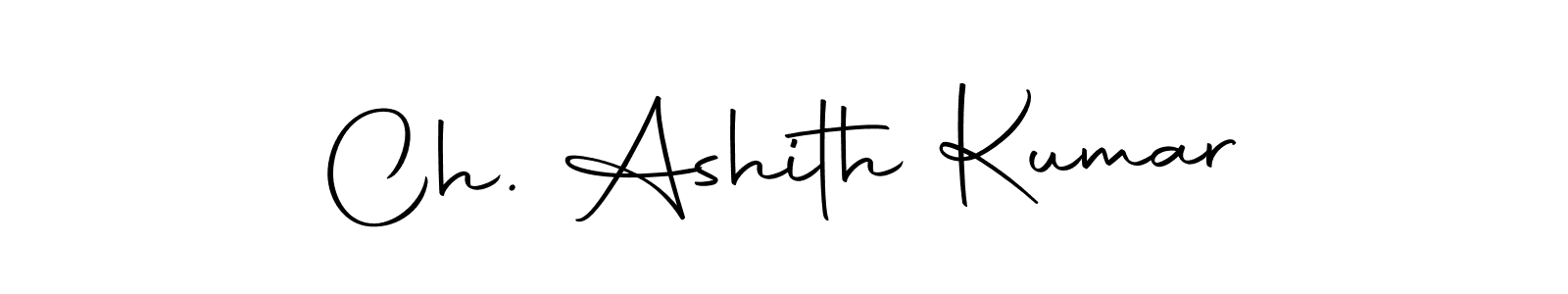 Autography-DOLnW is a professional signature style that is perfect for those who want to add a touch of class to their signature. It is also a great choice for those who want to make their signature more unique. Get Ch. Ashith Kumar name to fancy signature for free. Ch. Ashith Kumar signature style 10 images and pictures png