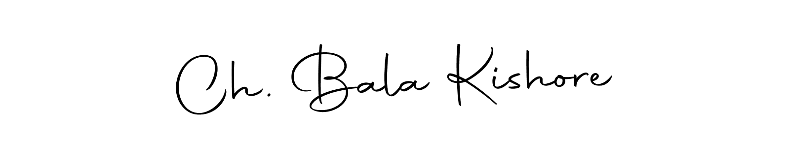 Here are the top 10 professional signature styles for the name Ch. Bala Kishore. These are the best autograph styles you can use for your name. Ch. Bala Kishore signature style 10 images and pictures png