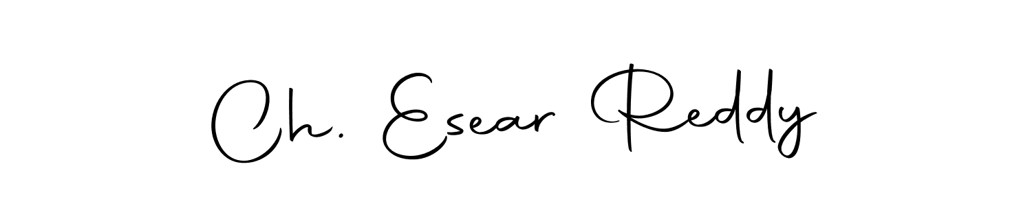 Make a beautiful signature design for name Ch. Esear Reddy. With this signature (Autography-DOLnW) style, you can create a handwritten signature for free. Ch. Esear Reddy signature style 10 images and pictures png