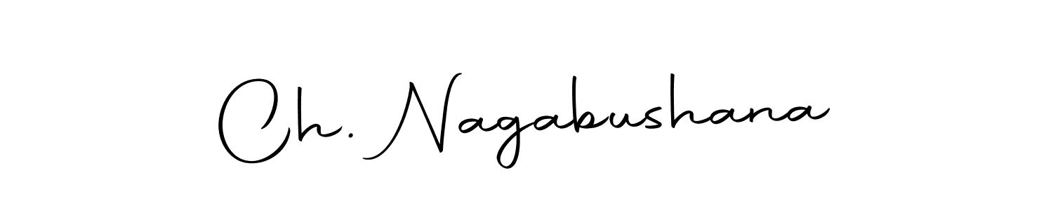 You should practise on your own different ways (Autography-DOLnW) to write your name (Ch. Nagabushana) in signature. don't let someone else do it for you. Ch. Nagabushana signature style 10 images and pictures png