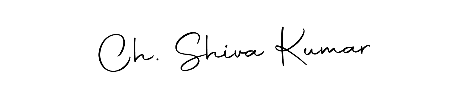 Similarly Autography-DOLnW is the best handwritten signature design. Signature creator online .You can use it as an online autograph creator for name Ch. Shiva Kumar. Ch. Shiva Kumar signature style 10 images and pictures png