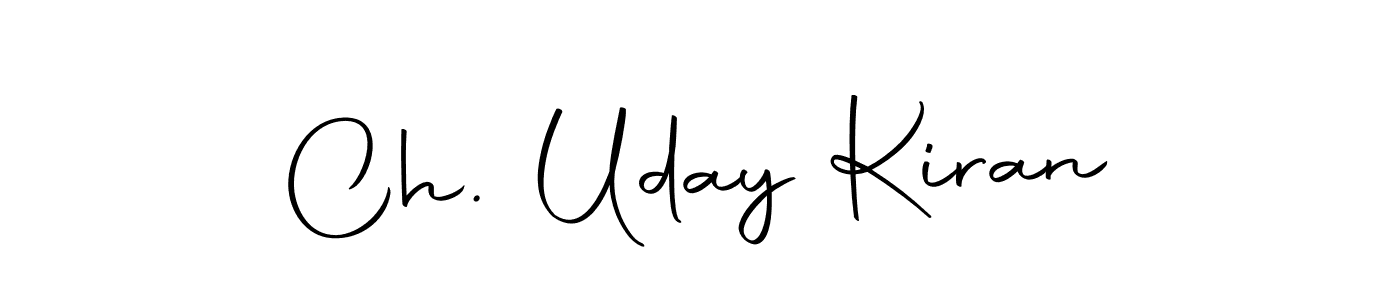 It looks lik you need a new signature style for name Ch. Uday Kiran. Design unique handwritten (Autography-DOLnW) signature with our free signature maker in just a few clicks. Ch. Uday Kiran signature style 10 images and pictures png