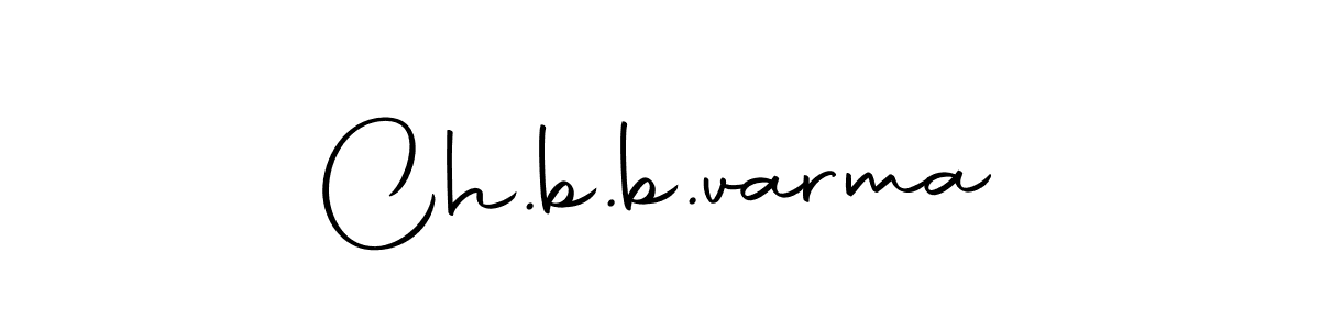 How to make Ch.b.b.varma name signature. Use Autography-DOLnW style for creating short signs online. This is the latest handwritten sign. Ch.b.b.varma signature style 10 images and pictures png