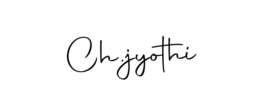 Use a signature maker to create a handwritten signature online. With this signature software, you can design (Autography-DOLnW) your own signature for name Ch.jyothi. Ch.jyothi signature style 10 images and pictures png