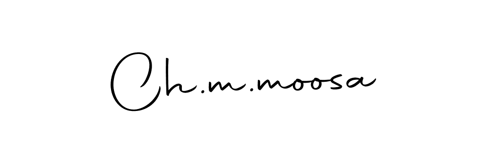 The best way (Autography-DOLnW) to make a short signature is to pick only two or three words in your name. The name Ch.m.moosa include a total of six letters. For converting this name. Ch.m.moosa signature style 10 images and pictures png