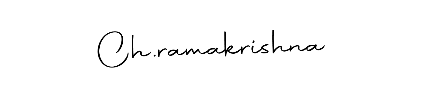 Autography-DOLnW is a professional signature style that is perfect for those who want to add a touch of class to their signature. It is also a great choice for those who want to make their signature more unique. Get Ch.ramakrishna name to fancy signature for free. Ch.ramakrishna signature style 10 images and pictures png