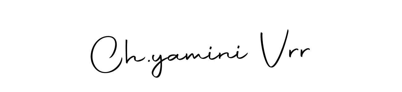 Here are the top 10 professional signature styles for the name Ch.yamini Vrr. These are the best autograph styles you can use for your name. Ch.yamini Vrr signature style 10 images and pictures png