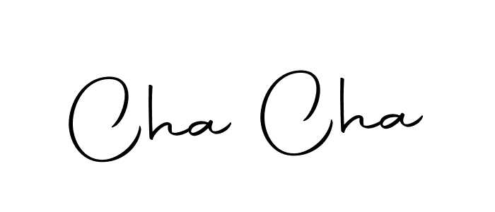 Use a signature maker to create a handwritten signature online. With this signature software, you can design (Autography-DOLnW) your own signature for name Cha Cha. Cha Cha signature style 10 images and pictures png