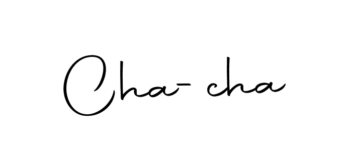 Cha-cha stylish signature style. Best Handwritten Sign (Autography-DOLnW) for my name. Handwritten Signature Collection Ideas for my name Cha-cha. Cha-cha signature style 10 images and pictures png