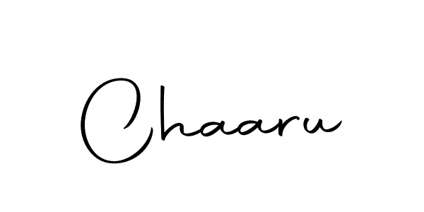 How to make Chaaru signature? Autography-DOLnW is a professional autograph style. Create handwritten signature for Chaaru name. Chaaru signature style 10 images and pictures png