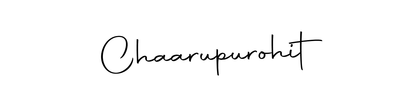 Design your own signature with our free online signature maker. With this signature software, you can create a handwritten (Autography-DOLnW) signature for name Chaarupurohit. Chaarupurohit signature style 10 images and pictures png