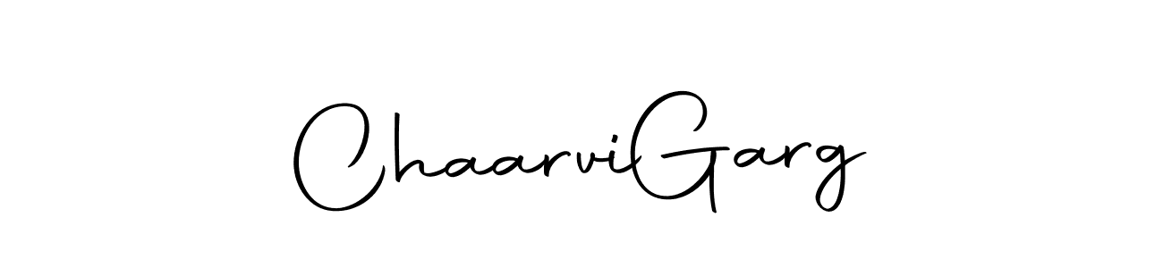 Design your own signature with our free online signature maker. With this signature software, you can create a handwritten (Autography-DOLnW) signature for name Chaarvi  Garg. Chaarvi  Garg signature style 10 images and pictures png