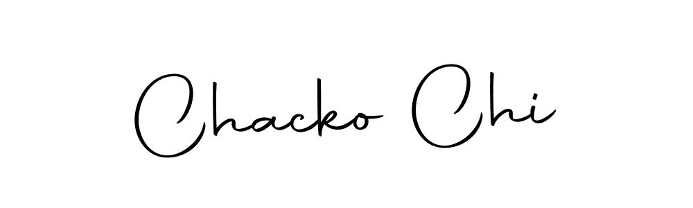 How to make Chacko Chi signature? Autography-DOLnW is a professional autograph style. Create handwritten signature for Chacko Chi name. Chacko Chi signature style 10 images and pictures png