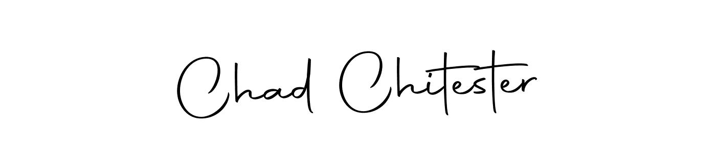 How to make Chad Chitester name signature. Use Autography-DOLnW style for creating short signs online. This is the latest handwritten sign. Chad Chitester signature style 10 images and pictures png