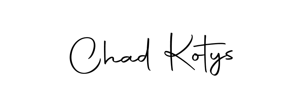 Make a short Chad Kotys signature style. Manage your documents anywhere anytime using Autography-DOLnW. Create and add eSignatures, submit forms, share and send files easily. Chad Kotys signature style 10 images and pictures png