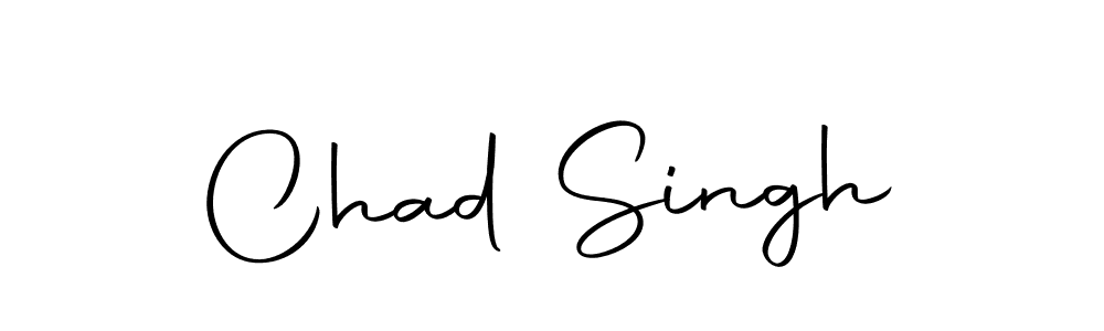 Create a beautiful signature design for name Chad Singh. With this signature (Autography-DOLnW) fonts, you can make a handwritten signature for free. Chad Singh signature style 10 images and pictures png