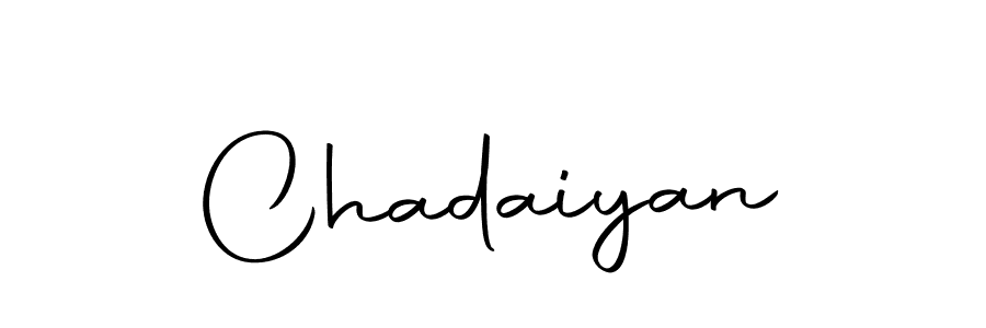 Make a beautiful signature design for name Chadaiyan. With this signature (Autography-DOLnW) style, you can create a handwritten signature for free. Chadaiyan signature style 10 images and pictures png