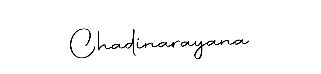 How to make Chadinarayana name signature. Use Autography-DOLnW style for creating short signs online. This is the latest handwritten sign. Chadinarayana signature style 10 images and pictures png