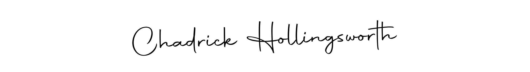 Chadrick Hollingsworth stylish signature style. Best Handwritten Sign (Autography-DOLnW) for my name. Handwritten Signature Collection Ideas for my name Chadrick Hollingsworth. Chadrick Hollingsworth signature style 10 images and pictures png