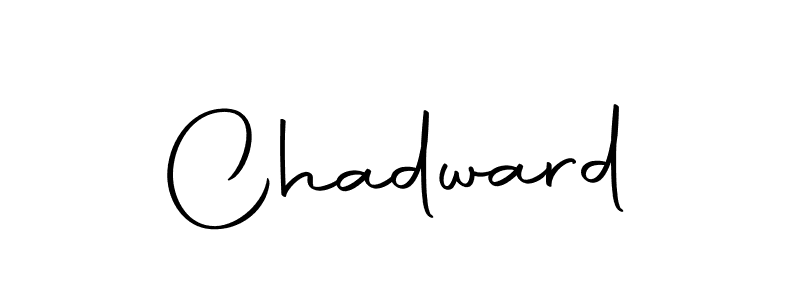 How to make Chadward name signature. Use Autography-DOLnW style for creating short signs online. This is the latest handwritten sign. Chadward signature style 10 images and pictures png