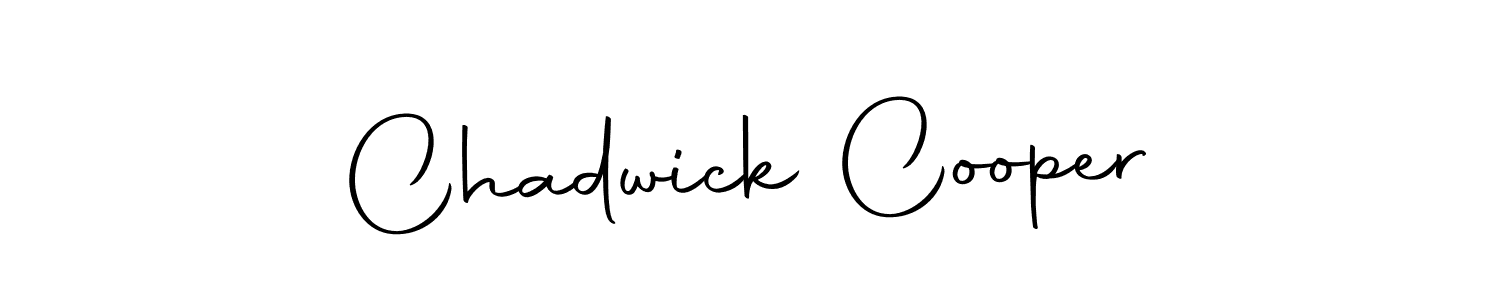 Make a beautiful signature design for name Chadwick Cooper. With this signature (Autography-DOLnW) style, you can create a handwritten signature for free. Chadwick Cooper signature style 10 images and pictures png