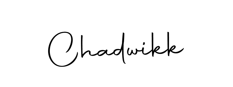 How to make Chadwikk signature? Autography-DOLnW is a professional autograph style. Create handwritten signature for Chadwikk name. Chadwikk signature style 10 images and pictures png