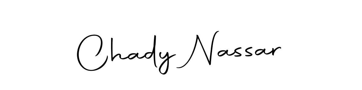 Use a signature maker to create a handwritten signature online. With this signature software, you can design (Autography-DOLnW) your own signature for name Chady Nassar. Chady Nassar signature style 10 images and pictures png