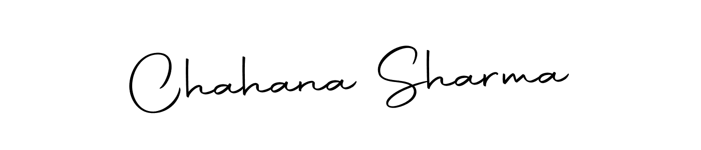 The best way (Autography-DOLnW) to make a short signature is to pick only two or three words in your name. The name Chahana Sharma include a total of six letters. For converting this name. Chahana Sharma signature style 10 images and pictures png