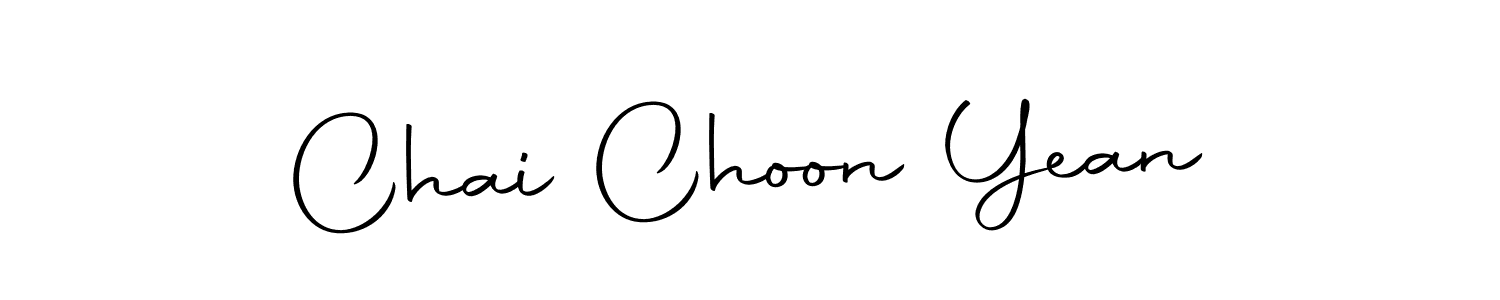 Make a short Chai Choon Yean signature style. Manage your documents anywhere anytime using Autography-DOLnW. Create and add eSignatures, submit forms, share and send files easily. Chai Choon Yean signature style 10 images and pictures png