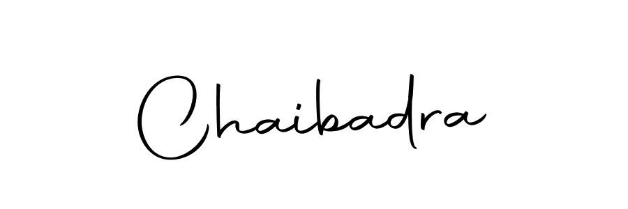 Design your own signature with our free online signature maker. With this signature software, you can create a handwritten (Autography-DOLnW) signature for name Chaibadra. Chaibadra signature style 10 images and pictures png