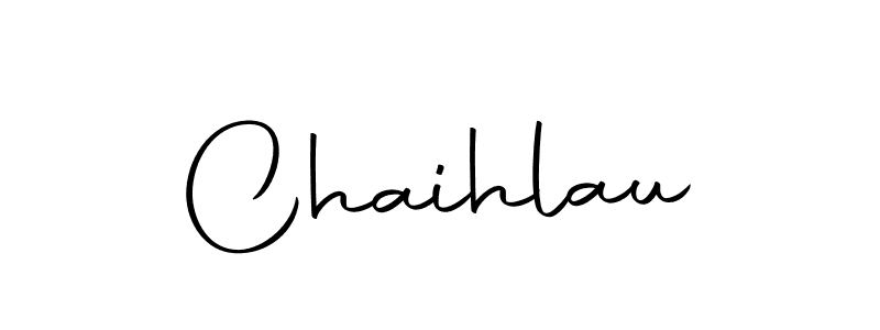 You should practise on your own different ways (Autography-DOLnW) to write your name (Chaihlau) in signature. don't let someone else do it for you. Chaihlau signature style 10 images and pictures png