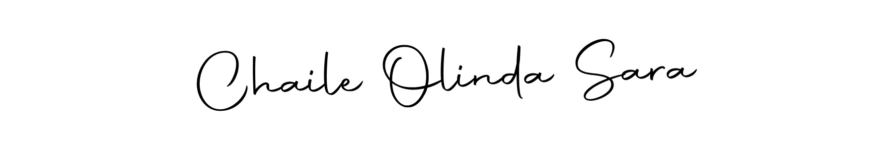 You should practise on your own different ways (Autography-DOLnW) to write your name (Chaile Olinda Sara) in signature. don't let someone else do it for you. Chaile Olinda Sara signature style 10 images and pictures png