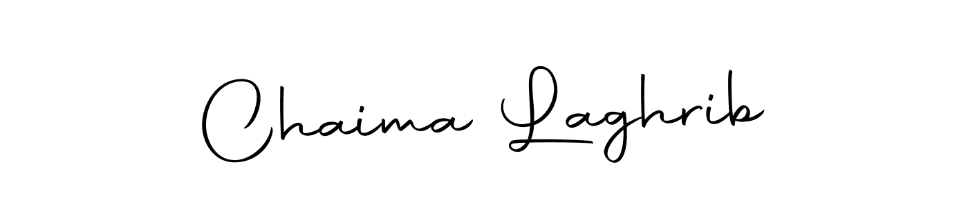 Similarly Autography-DOLnW is the best handwritten signature design. Signature creator online .You can use it as an online autograph creator for name Chaima Laghrib. Chaima Laghrib signature style 10 images and pictures png