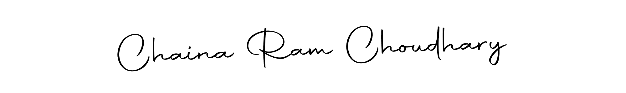 Design your own signature with our free online signature maker. With this signature software, you can create a handwritten (Autography-DOLnW) signature for name Chaina Ram Choudhary. Chaina Ram Choudhary signature style 10 images and pictures png