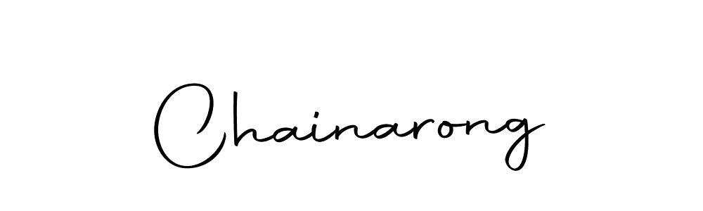 Use a signature maker to create a handwritten signature online. With this signature software, you can design (Autography-DOLnW) your own signature for name Chainarong. Chainarong signature style 10 images and pictures png