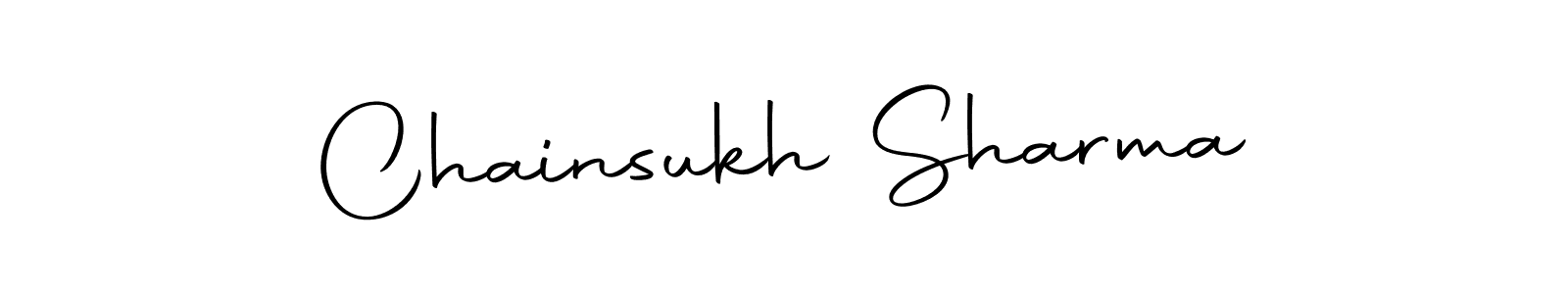 How to make Chainsukh Sharma signature? Autography-DOLnW is a professional autograph style. Create handwritten signature for Chainsukh Sharma name. Chainsukh Sharma signature style 10 images and pictures png
