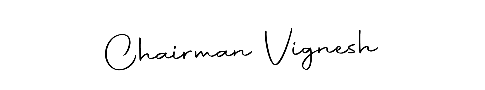 You should practise on your own different ways (Autography-DOLnW) to write your name (Chairman Vignesh) in signature. don't let someone else do it for you. Chairman Vignesh signature style 10 images and pictures png