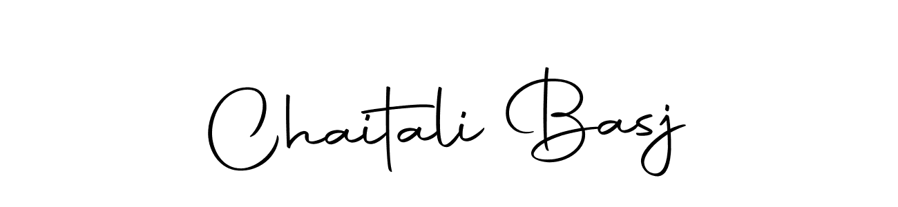Design your own signature with our free online signature maker. With this signature software, you can create a handwritten (Autography-DOLnW) signature for name Chaitali Basj. Chaitali Basj signature style 10 images and pictures png