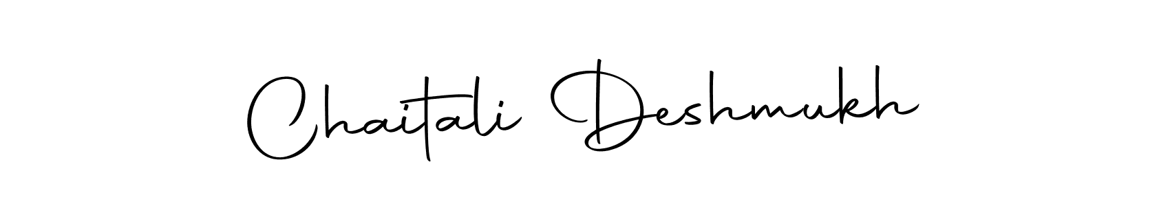Design your own signature with our free online signature maker. With this signature software, you can create a handwritten (Autography-DOLnW) signature for name Chaitali Deshmukh. Chaitali Deshmukh signature style 10 images and pictures png
