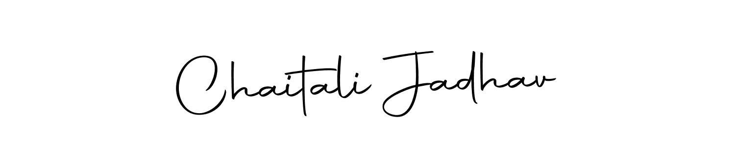 This is the best signature style for the Chaitali Jadhav name. Also you like these signature font (Autography-DOLnW). Mix name signature. Chaitali Jadhav signature style 10 images and pictures png