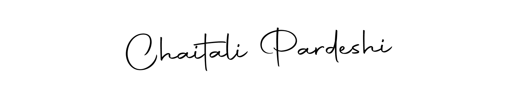 Create a beautiful signature design for name Chaitali Pardeshi. With this signature (Autography-DOLnW) fonts, you can make a handwritten signature for free. Chaitali Pardeshi signature style 10 images and pictures png