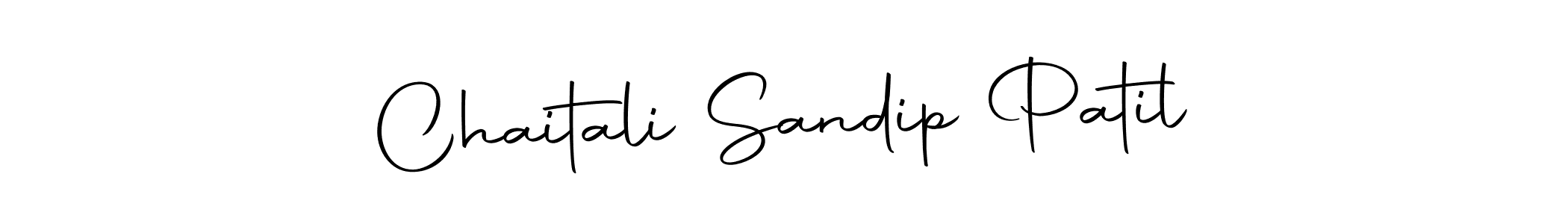 Create a beautiful signature design for name Chaitali Sandip Patil. With this signature (Autography-DOLnW) fonts, you can make a handwritten signature for free. Chaitali Sandip Patil signature style 10 images and pictures png
