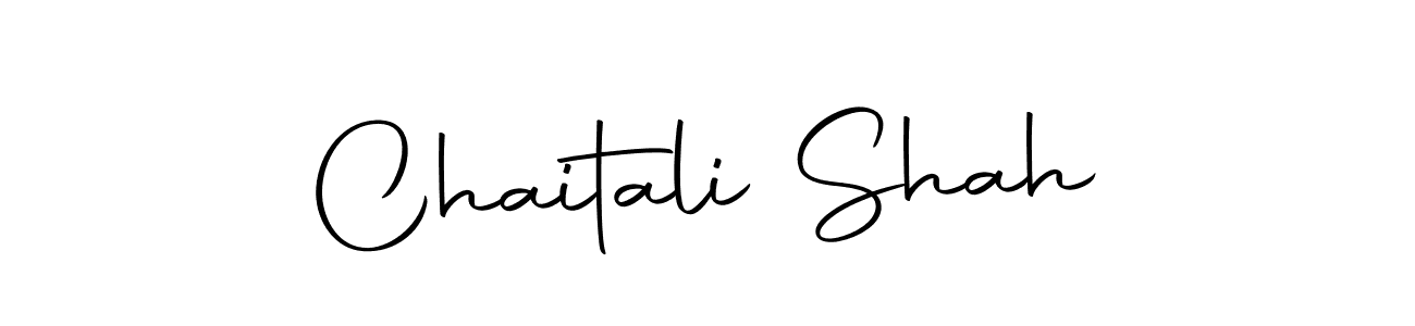 Use a signature maker to create a handwritten signature online. With this signature software, you can design (Autography-DOLnW) your own signature for name Chaitali Shah. Chaitali Shah signature style 10 images and pictures png